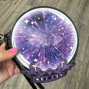 Loungefly Howl O Scream Fortune Teller Sea World Exclusive Wristlet